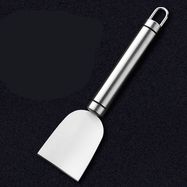 Espátula de acero inoxidable, raspador multiusos, espátula plana para azulejos, eliminación de pegamento para pisos y vidrios, herramienta de limpieza para refrigeradores de cocina, pala