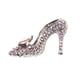 thumbnail image 2 of Broche Mujer Crystal Rhinestone Shape Shoes Joyería de Moda de Tacón Alto para Mujer, 2 of 8