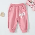thumbnail image 6 of Hessimy Toddler Boys Girls Spring Summer Funny Cartoon Print 2Pcs Warm Long Sleeve Soft Cozy Sleepwear Pajamas, Funny Sleep Style(Pink,18-24 Months), 6 of 7