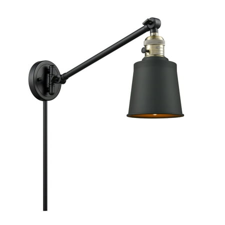 

Innovations Lighting 237 Addison Addison 25 Tall Convertible Bathroom Sconce - Black /