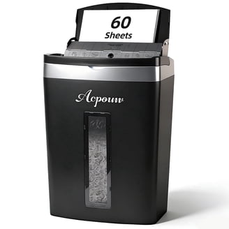 Fellowes Powershred 12-Sheet Cross-Cut Paper Shredder - White