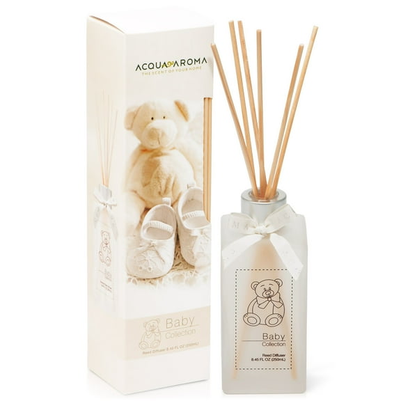 Acqua Aroma Baby Collection Reed Diffuser 8.45 FL OZ (250mL) Handcrafted gift set