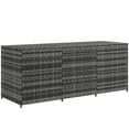 thumbnail image 2 of Outsunny Outdoor Storage Box w/ Pneumatic Lift & Liner, Mixed Gray, 2 of 9