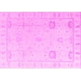 thumbnail image 1 of Ahgly Company Indoor Rectangle Oriental Pink Traditional Area Rugs, 8' x 12', 1 of 4