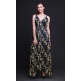 thumbnail image 4 of Bimba Floral Ladies Printed Resort Maxi DrawstringDressSpaghetti Strap Beach Wear-Large, 4 of 4