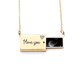 thumbnail image 1 of Universo tierra nebulosas blanco Sobre de carta de amor, collar y joyas colgantes, 1 of 3
