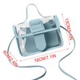 thumbnail image 3 of Tainini Clear Purses For Women & Men-PVC Messenger Handbag Transparent Crossbody Purse Bag For Concert Sports Events & Amusement, 3 of 9