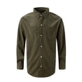 thumbnail image 4 of RKSTN Cardigan pour Hommes Mode Décontractée Col Rabattu Chandail en Molleton Col Uni Manches Longues Hauts en Coton Décontractés et Élégants pour l'Automne, 4 of 9