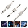thumbnail image 4 of SHISUYAN 3Pcs Straight Type Guitar Effect Pedal Adapters Durable Effect Pedal Audio Coupler, 4 of 8