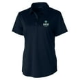 thumbnail image 2 of Women's Cutter & Buck Navy UNC Wilmington Seahawks Prospect Textured Stretch Polo, 2 of 3