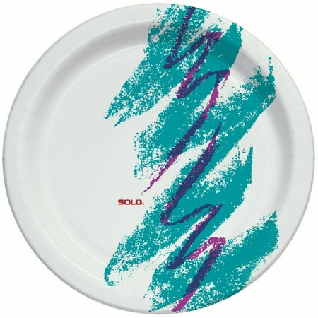 10' Dinner Paper - Solo Jazz Paper Dinner Plates, 10