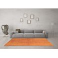 thumbnail image 3 of Ahgly Company Indoor Rectangle Oriental Orange Industrial Area Rugs, 7' x 10', 3 of 4