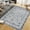 Grey, variant on Boho Living Room Rug 5x7 Rug Washable Machine Area Rug Non Slip Vintage Low Pile Large Rugs for Bedroom Dining Room Kids Playroom (Blue)