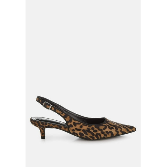 Jahzara Slingback Kitten Heel Sandals