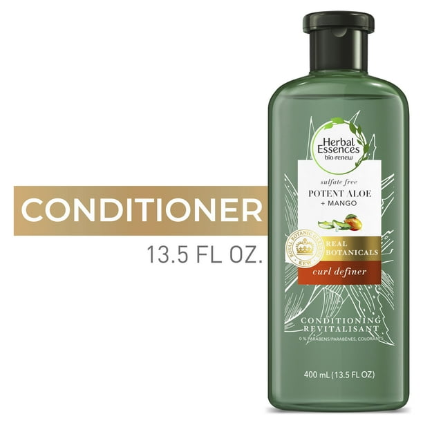 Herbal Essences bio:renew Curly Hair Aloe and Mango Conditioner, 13.5