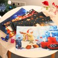 thumbnail image 1 of Worallymy manteles individuales de mesa de Navidad Hotel restaurante occidental manteles de mesa de Navidad manteles individuales de Papá Noel Worallymy JD735807098, 1 of 7