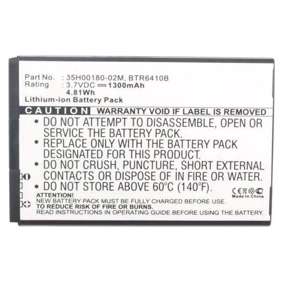 Batteries N Accessories BNA-WB-L3795 Cell Phone Battery - Li-ion, 3.7, 1300mAh, Ultra High Capacity Battery - Replacement for HTC 35H00180-02M, BTR6410B Battery