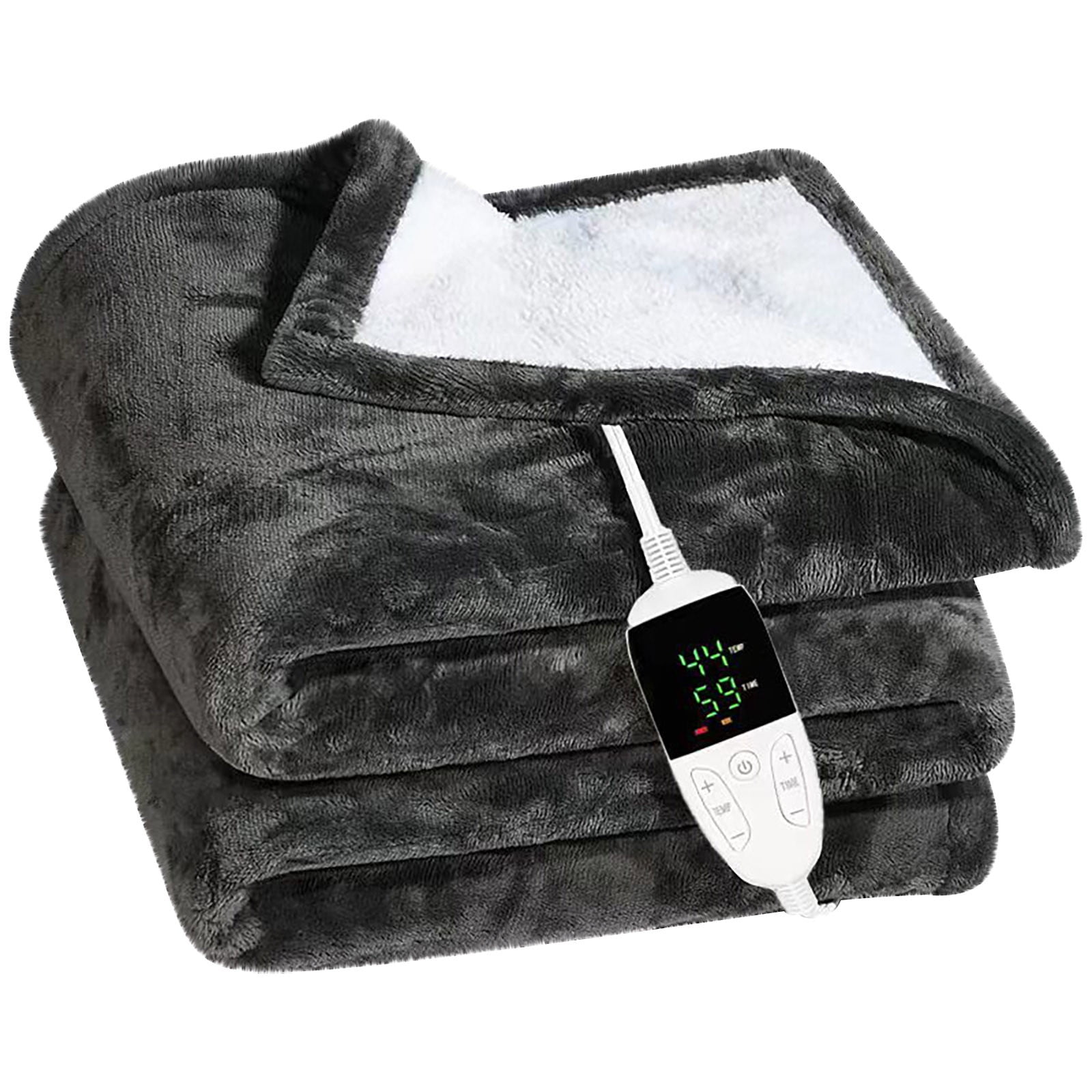 Heiheiup Electric Blanket Foot Warmer Body Warmer 2 4 6 10H Timing Mode
