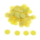 thumbnail image 4 of 100pcs / pack fichas de de bingo de casino de plástico ABS amarillo, 4 of 9