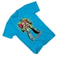 thumbnail image 3 of Transformers Hasbro Mens Throwback Shirt - Optimus, Megatron, Bumblebee - Throwback Classic T-Shirt Blue Tropic, XX-Large, 3 of 7