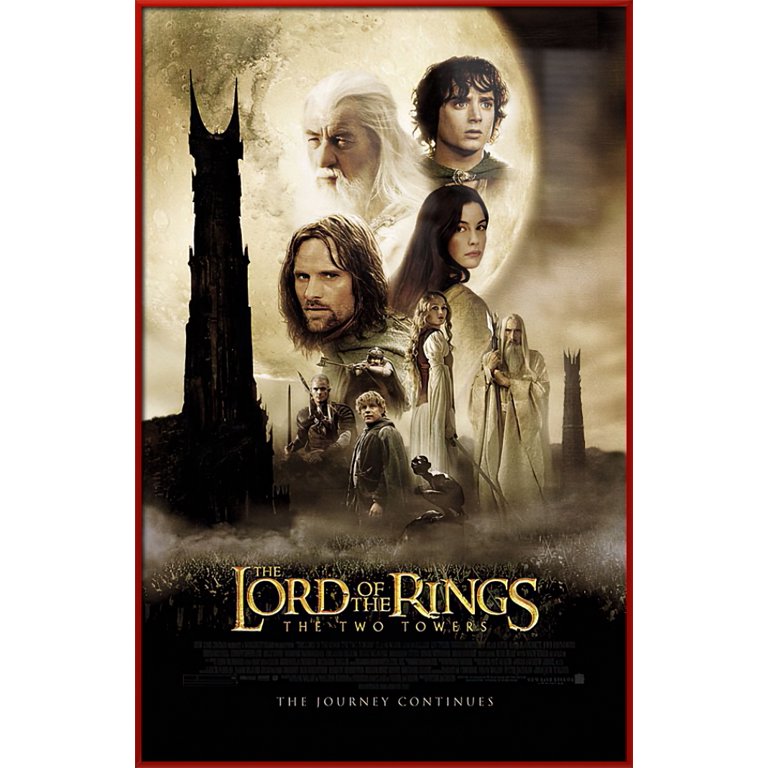 The Lord Of The Rings - The Two Towers - Framed Movie Poster