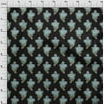 thumbnail image 3 of oneOone Cotton Poplin Fabric Leaves & Floral Block Print Fabric BTY 56 Inch Wide, 3 of 4