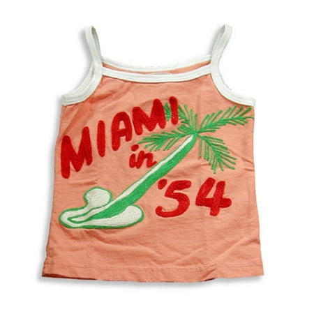 Gold Rush Outfitters - Baby Girls Tank Top Salmon Miami / 6-12 (Best Month To Sell Gold)