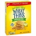 thumbnail image 3 of Wheat Thins Reduced Fat Snacks, Whole Grain Wheat Crackers, Snack Crackers, Family Size, 12.5 oz(2pack), 3 of 5