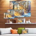 thumbnail image 3 of Blur Hiver avec Flocons de Neige - Impression sur Toile Paysage, 3 of 4