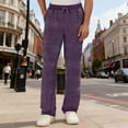thumbnail image 2 of Mens Sweatpants,Casual Long Drawstring Stretchy Comfortable Fabric with Pockets,Mens Sweatpants with Pockets, 2 of 9