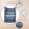 thumbnail image 4 of LHSHID Pastor Appreciation Gifts for Men Gifts for Pastor Religious Christian Blanket Pastor Gift Ideas 40"x50", 4 of 6