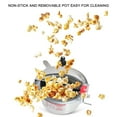 thumbnail image 3 of Popcorn Maker with Timer Function Stainless Steel Non-stick Removable Pot US Plug, 3 of 8