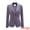 Dusty Purple, variant on DARING DIVA Women's Office Coat Solid Shawl Collar Button Velvet Blazer L Dark Yellow