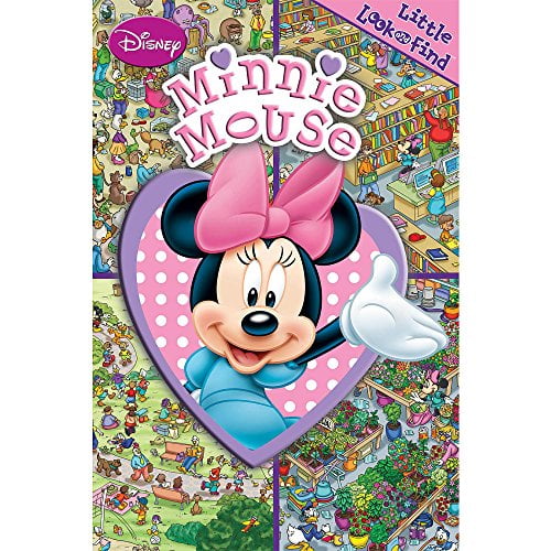 Pre-Owned Disney Minnie: Little Look and Find (Hardcover) by Pi Kids