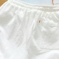 thumbnail image 7 of Men's Swim Trunks Quick Dry Board Shorts With Zipper Pockets Beach Shorts Bathing Suits For Men White L, 7 of 7