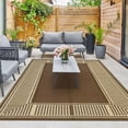 thumbnail image 4 of Tapis de Patio Réversible – Paille Plastique Imperméable – Lavable, Non Pelucheuse et Résistante aux UV – Porche, Terrasse, Balcon, Cour Arrière, Camping et VR – Tapis d'Extérieur, 4 of 8