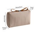 thumbnail image 2 of TIMIFIS Travel Essentials Mini Cosmetic Bag Portable Carry-on Cosmetic Bag Hand-held Makeup Bag Lip Gloss Storage Bag Travel Small Bag Christmas Gifts, 2 of 2
