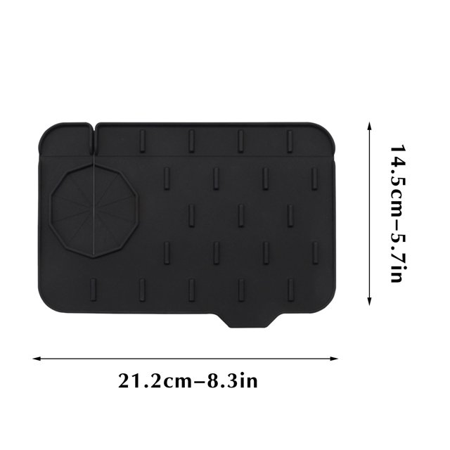 Kitchen Soap Dispenser for Kitchen Sink Double-Sided Popular Kitchen Bathroom Faucet Splashproof Silicone Sink Sink Sink Pad Water Blocking Pad Kitchen Faucet with Soap Dispenser