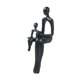 thumbnail image 5 of Escultura familiar de resina, figurita , adorno de arte, estatua decorativa de estilo nórdico, estatua de resina para Bar, oficina, Estilo C 6.5x8x22cm mayimx estatua abstracta, 5 of 9