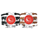 thumbnail image 1 of Buscar animales alerta de captura Pulsera pareja de cuerdas de cuero Unbranded M, 1 of 3