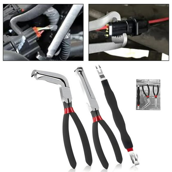yaaqii 3PC Electrical Disconnect Pliers 60 Degree Electrical Connector Separator Wiring