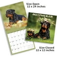 thumbnail image 3 of Calendario de Pared 2025-2026, Calendario de Pared ROTTWEILER, Abierto de 12" x 24", Organizador de Calendario Familiar con Imágenes de ROTTWEILER, para Amantes de los Perros, 3 of 6