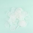 thumbnail image 2 of KAKOWELY 50 piezas de flores de organza para manualidades, adornos para tocado de novia, accesorios para bordar, delicado confeti de boda para manualidades (beige), 2 of 4