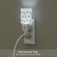 thumbnail image 5 of Cauagu Daisies Flowers Print LED Nightlight,0.5W Night Lights Plug into Wall 1 Pack with Dusk-to-Dawn Light Sensor Soft Glow Lamp for Bathroom Adult Hallway-US, 5 of 7