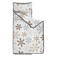 thumbnail image 2 of Light Christmas Snowflake Pattern Toddler Nap Mats for Kids Preschool,50"x20" Sleeping Mat Bag or Kids,Toddler Sleeping Bag,Toddler Nap Mat or Daycare, 2 of 6