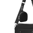 thumbnail image 6 of Mens Crossbody Bag Adjustable Strap Shoulder Bag for Daily Use Travel Work Black, 6 of 7