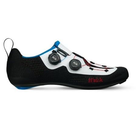 Fizik Transiro R1 Infinito Knit Black / White - 48 Tri Shoes
