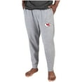 thumbnail image 2 of Men's Concepts Sport Gray Kansas City Chiefs Lightweight Jogger Sleep Pants, 2 of 2