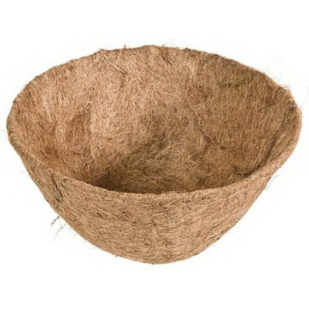 Coco Plant Liner, Round, 7.5 x 16-In. - pack of 12