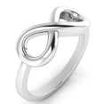 thumbnail image 3 of Sterling Silver Infinity Ring, 3 of 3